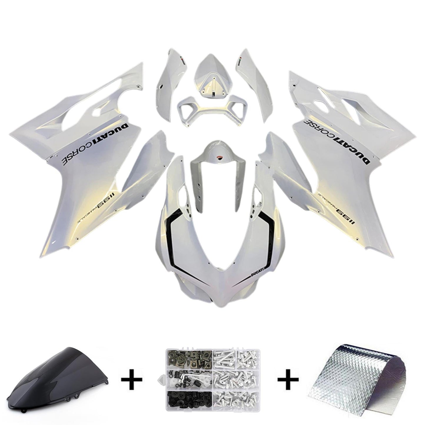 2012-2015 Ducati 1199 899 Fairing Kit Bodywork Plastic ABS