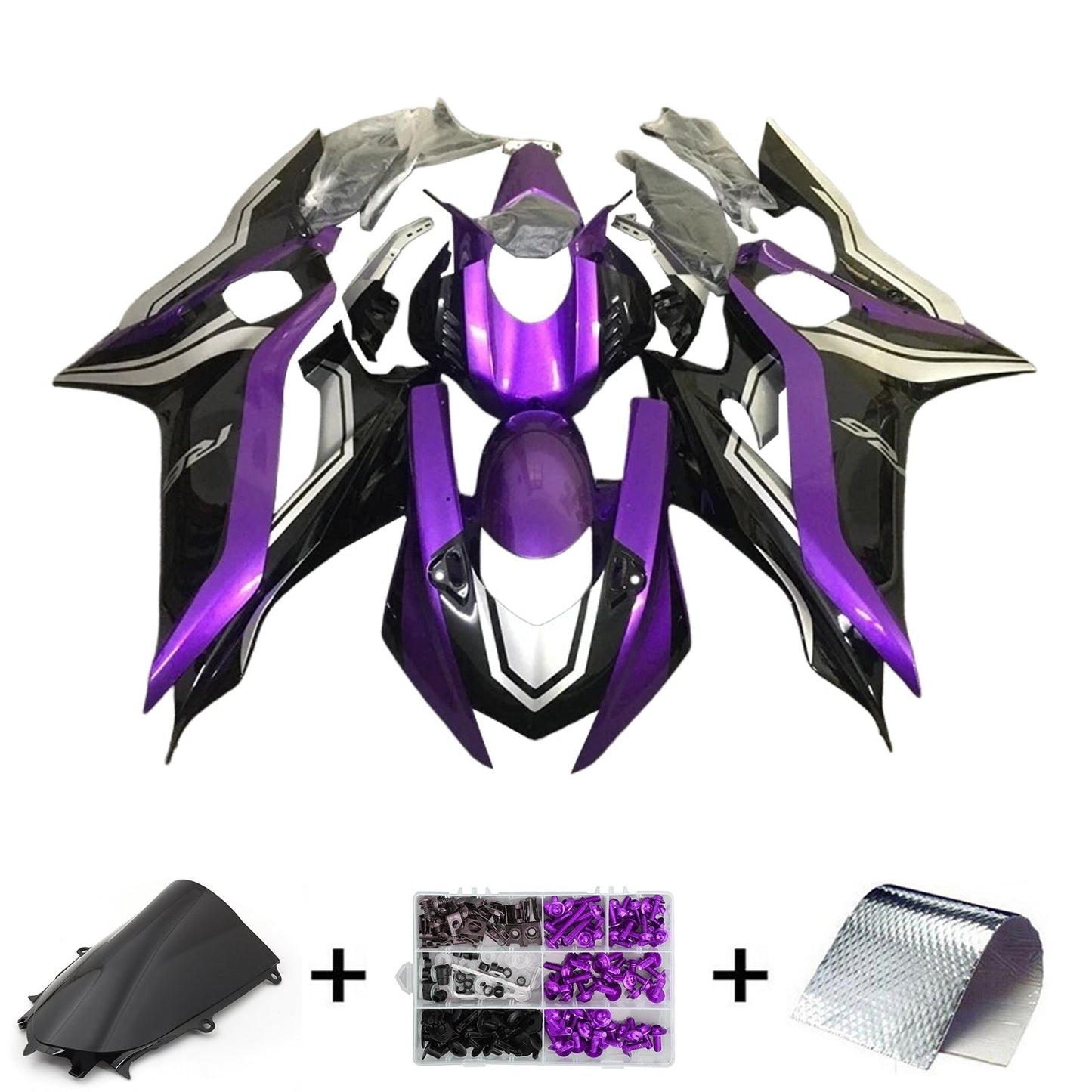 2017-2023 Yamaha YZF-R6 Fairing Kit Bodywork Plastic ABS