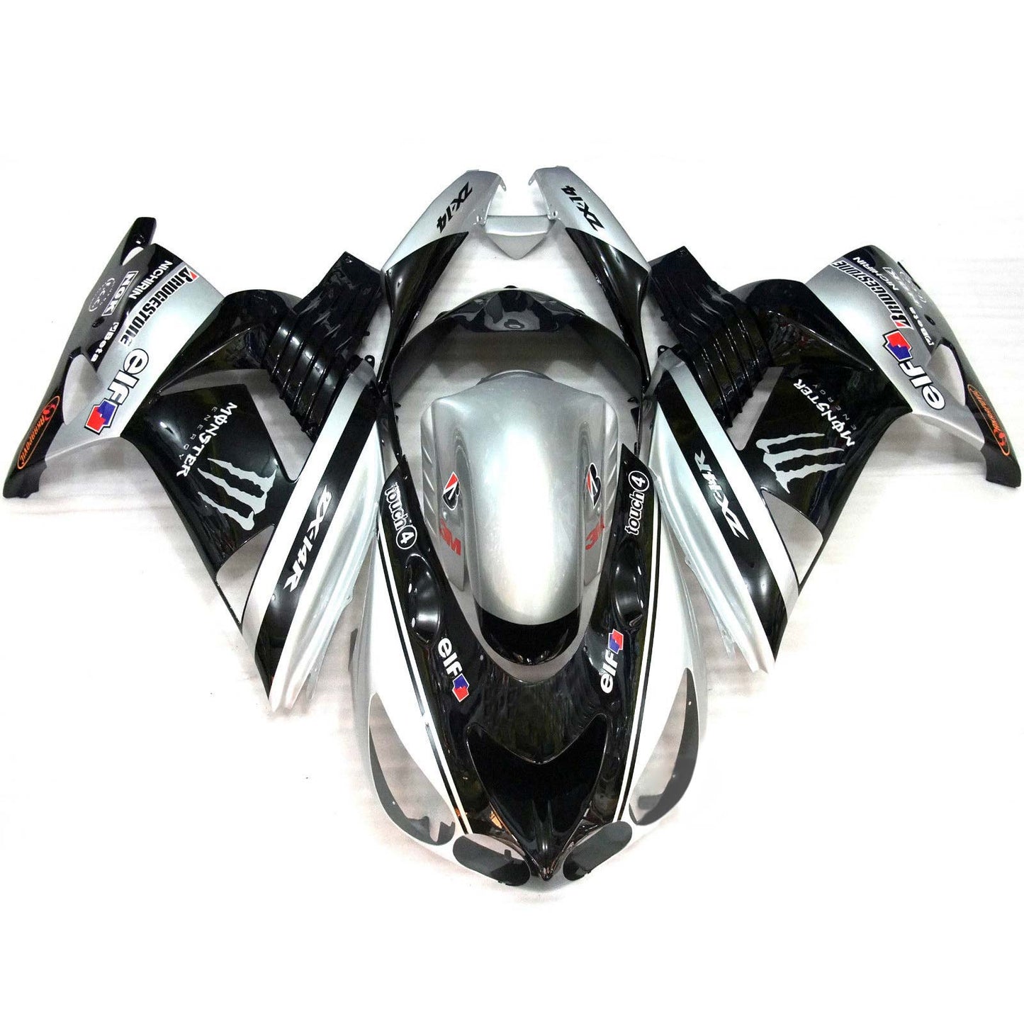 2006-2011 Kawasaki ZX14R Fairing Kit Bodywork Plastic ABS