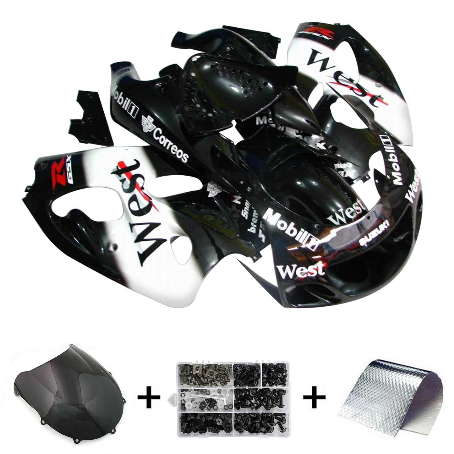 Suzuki GSXR600 1996-2000 GSXR750 1996-1999 Fairing Kit Bodywork