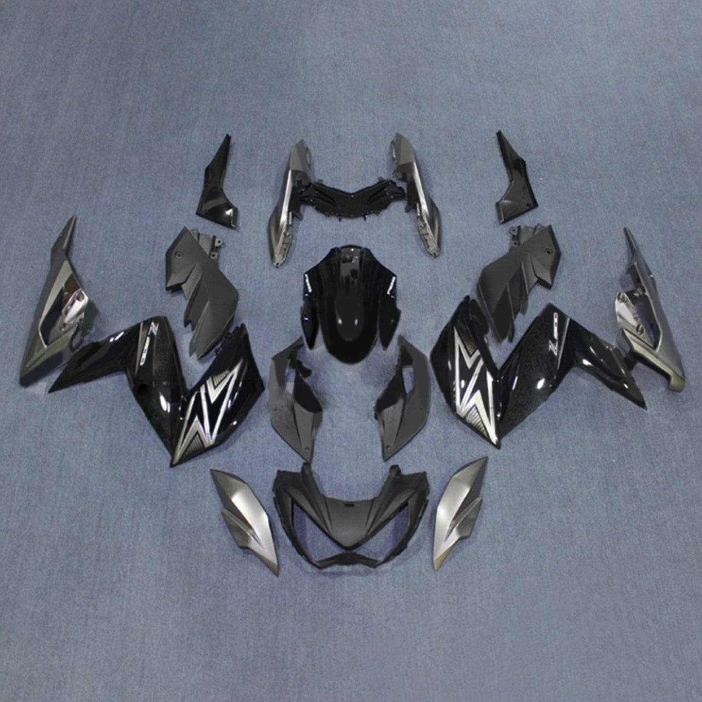 2015-2016 Kawasaki Z250 Z300 Fairing Kit Bodywork Plastic ABS