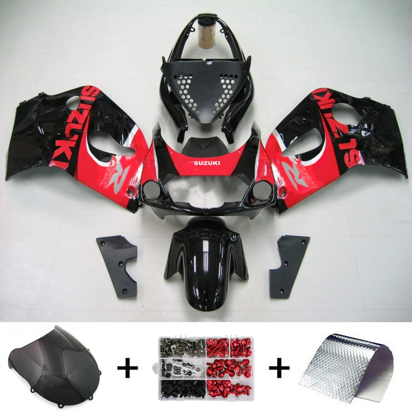 1996-2000 Suzuki GSXR 600/750 Fairing Kit Bodywork Plastic ABS