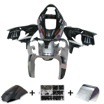 2002-2003 Kawasaki ZX9R Fairing Kit Bodywork Plastic ABS
