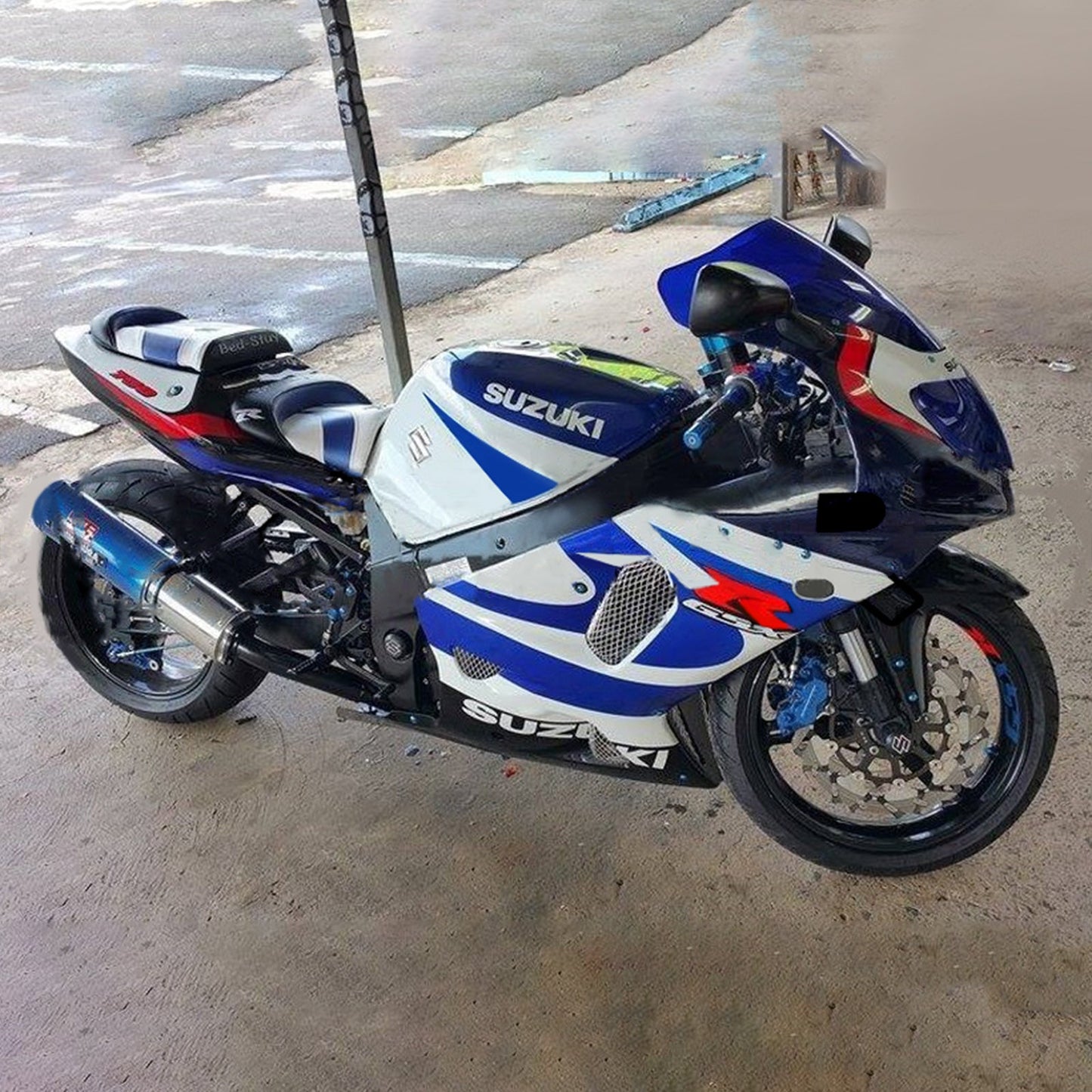 2001-2003 Suzuki GSXR750 Fairing Kit Bodywork Plastic ABS