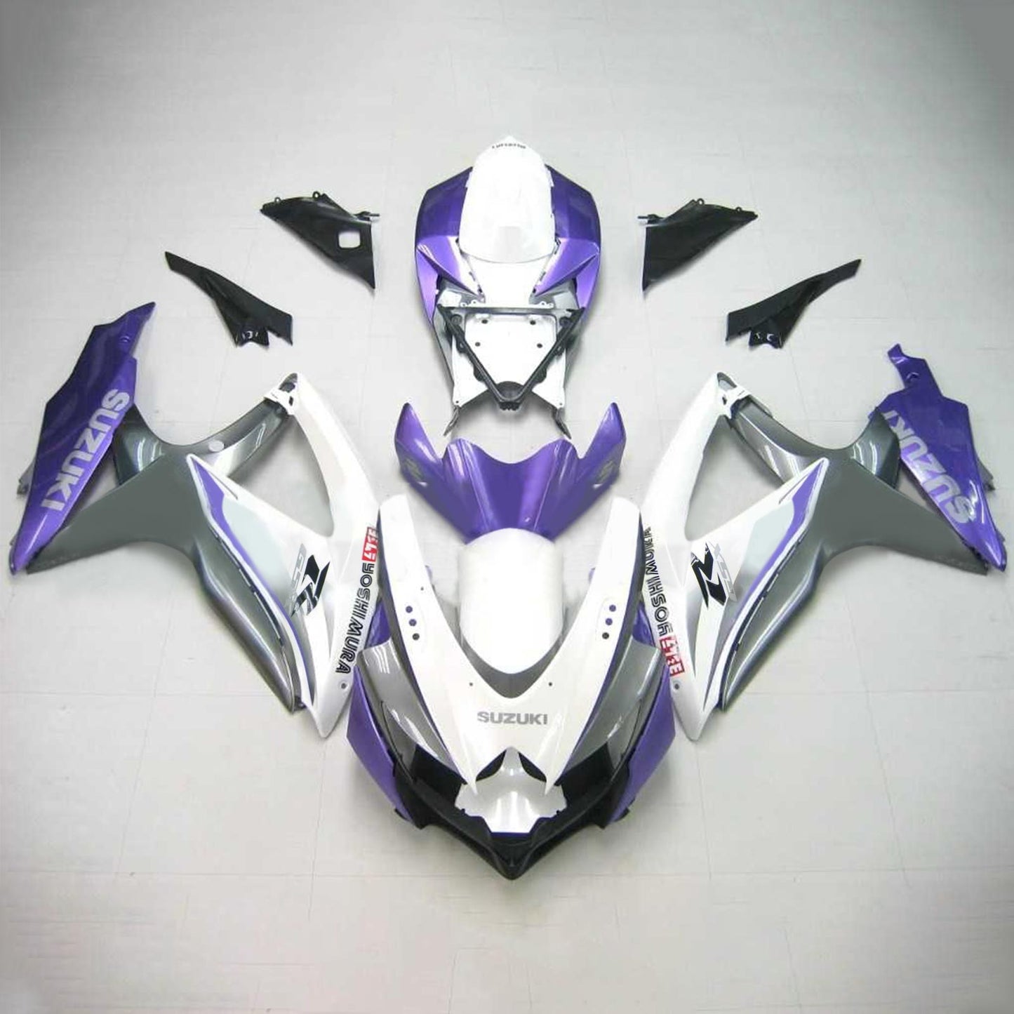 2008-2010 Suzuki GSXR 600/750 K8 Fairing Kit Bodywork Plastic ABS