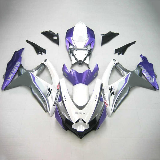2008-2010 Suzuki GSXR 600/750 K8 Fairing Kit Bodywork Plastic ABS