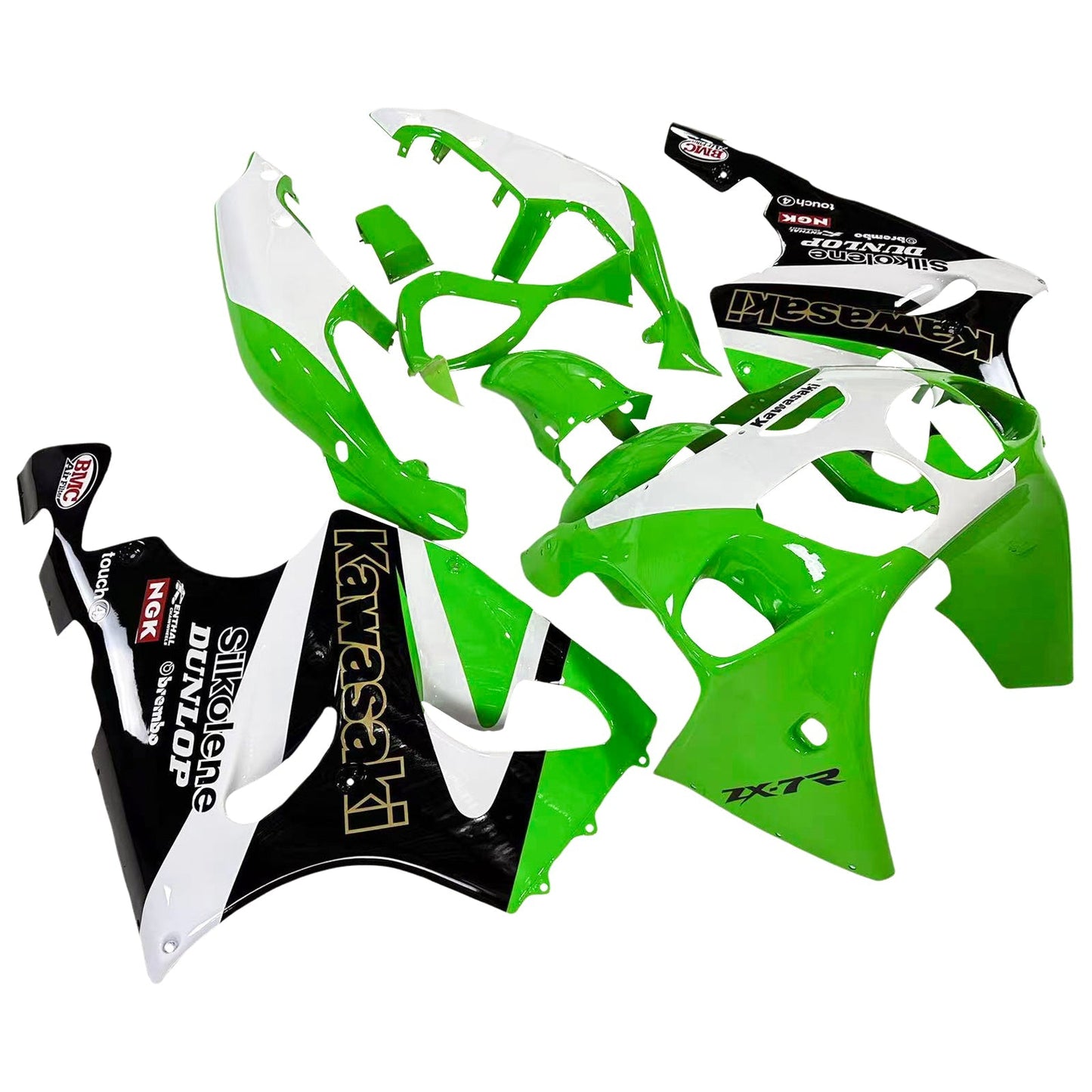 1996-2003 Kawasaki ZX7R Fairing Kit Bodywork Plastic ABS