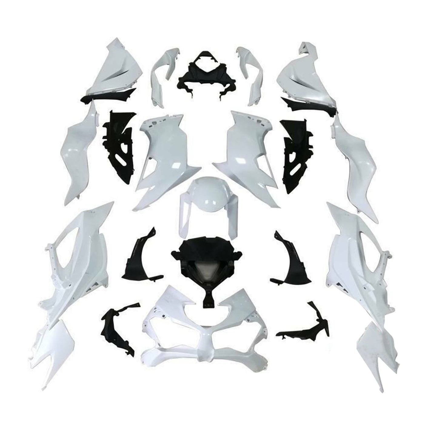 2019-2020 Kawasaki ZX6R Fairing Injection Molding Unpainted