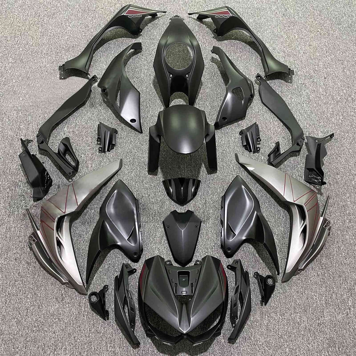 2014-2017 Kawasaki Z1000 Fairing Kit Bodywork Plastic ABS
