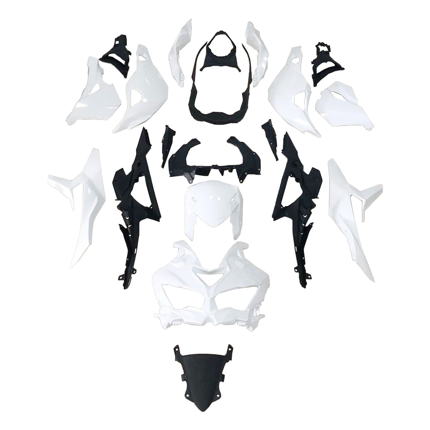 2020-2021 Kawasaki Ninja ZX-4R ZX-4RR ZX-25R Fairing Injection Molding Unpainted