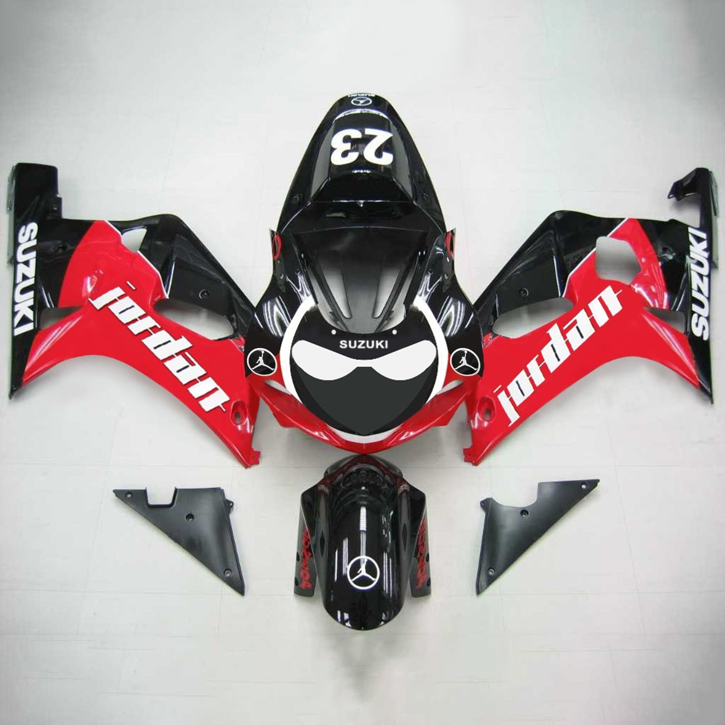 2001-2003 Suzuki GSXR750 Fairing Kit Bodywork Plastic ABS