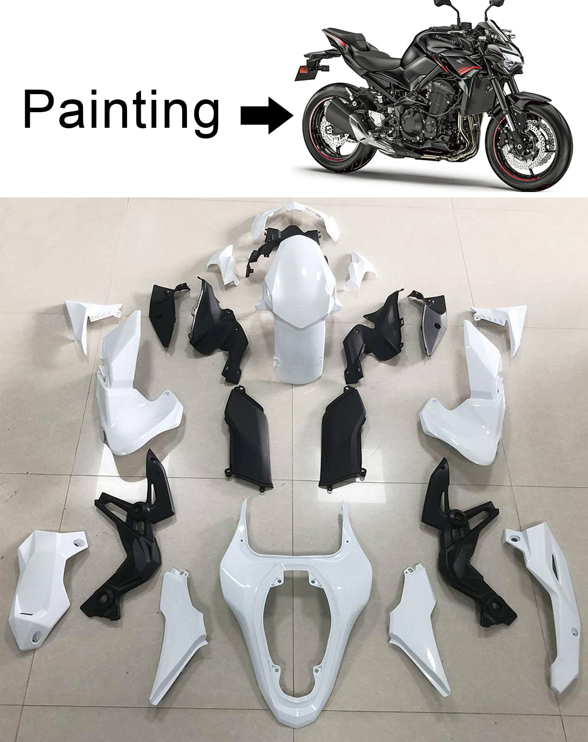 2020-2024 Kawasaki Z900 Fairing Kit