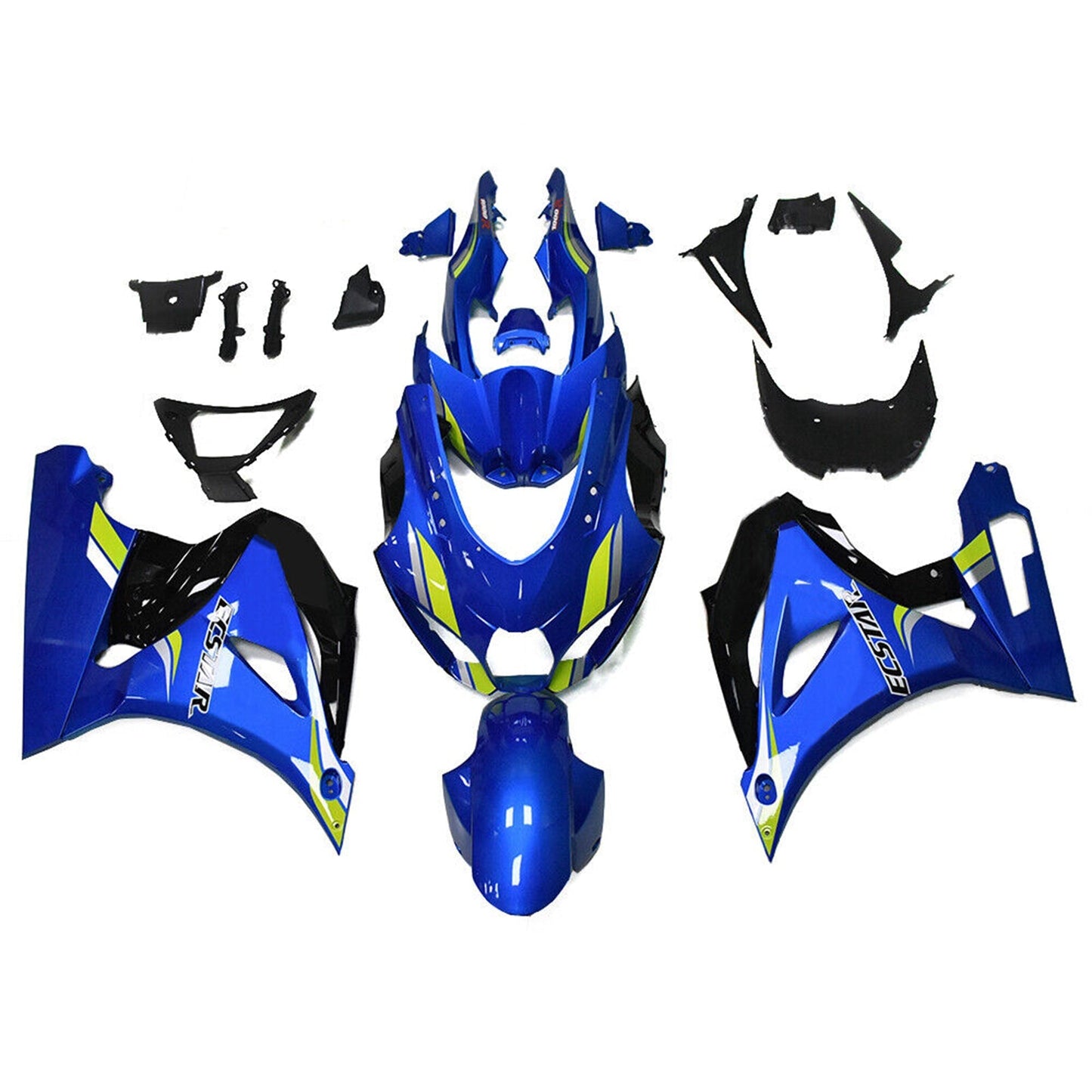 2017-2024 Suzuki GSXR1000 K17 Fairing Kit Bodywork Plastic ABS