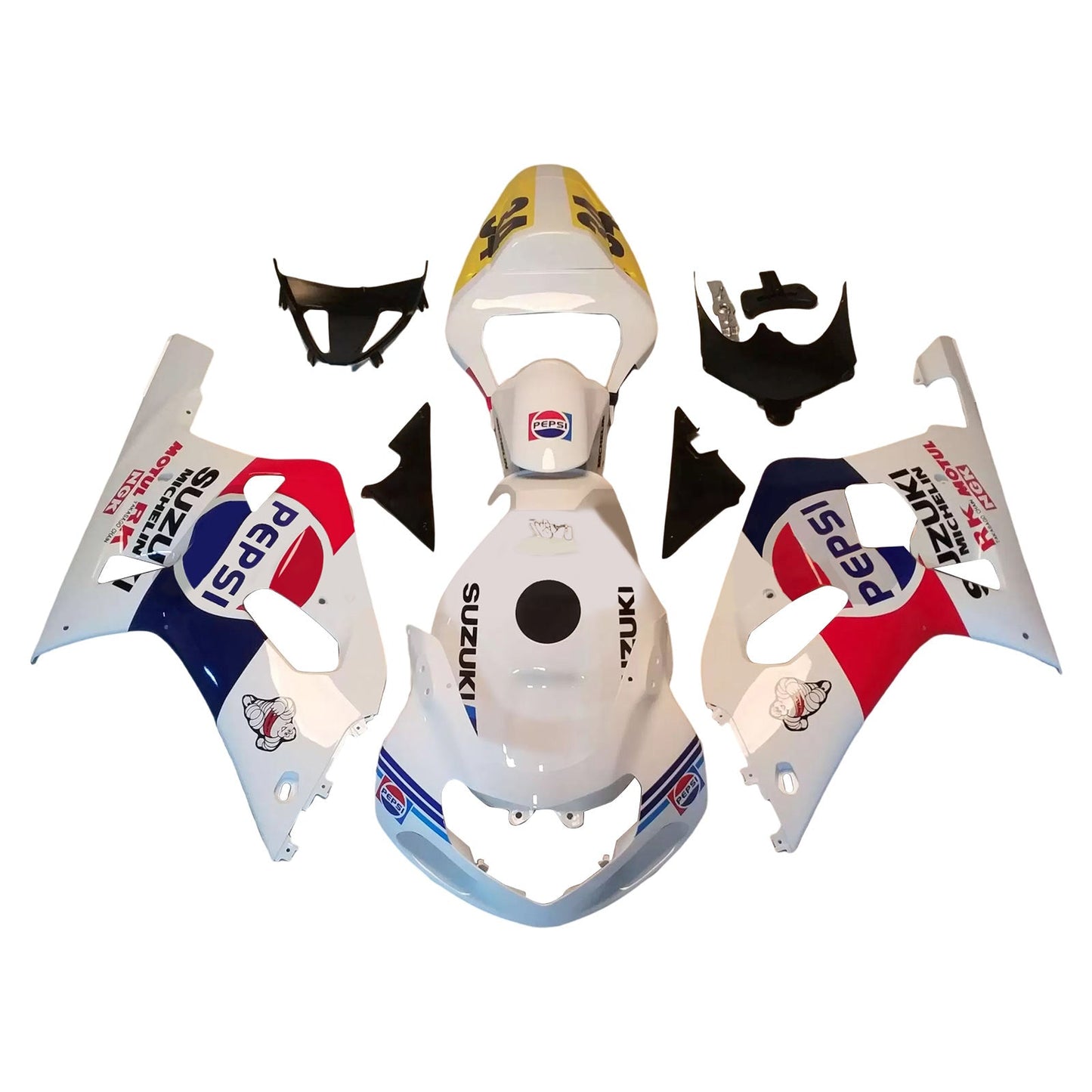 2000-2002 Suzuki GSXR1000 K1 K2 Fairing Kit Bodywork Plastic ABS