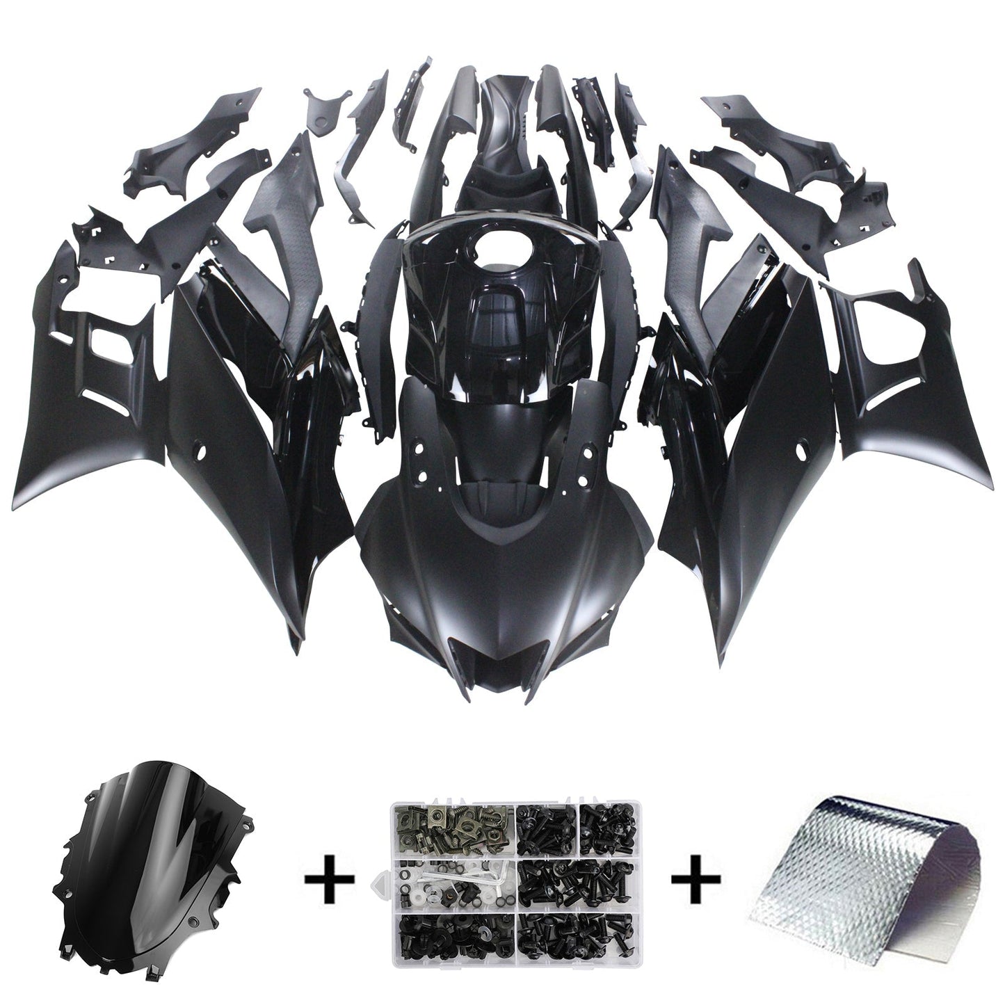 2022-2024 Yamaha YZF-R3 R25 Fairing Kit Bodywork Plastic ABS