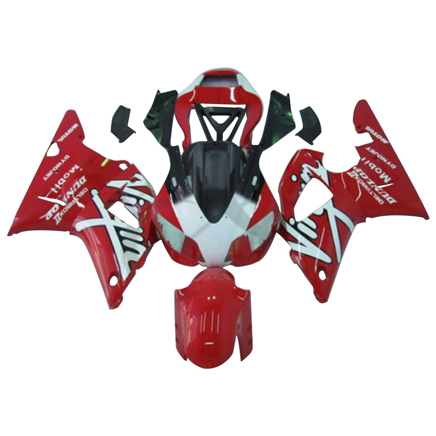 1998-1999 Fairing Kit Fit For YAMAHA YZF R1 YZF-R1 Red Generic