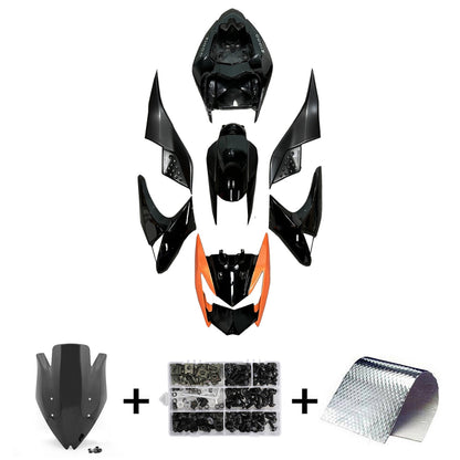 2007-2009 Kawasaki Z1000 Fairing Kit Bodywork Plastic ABS