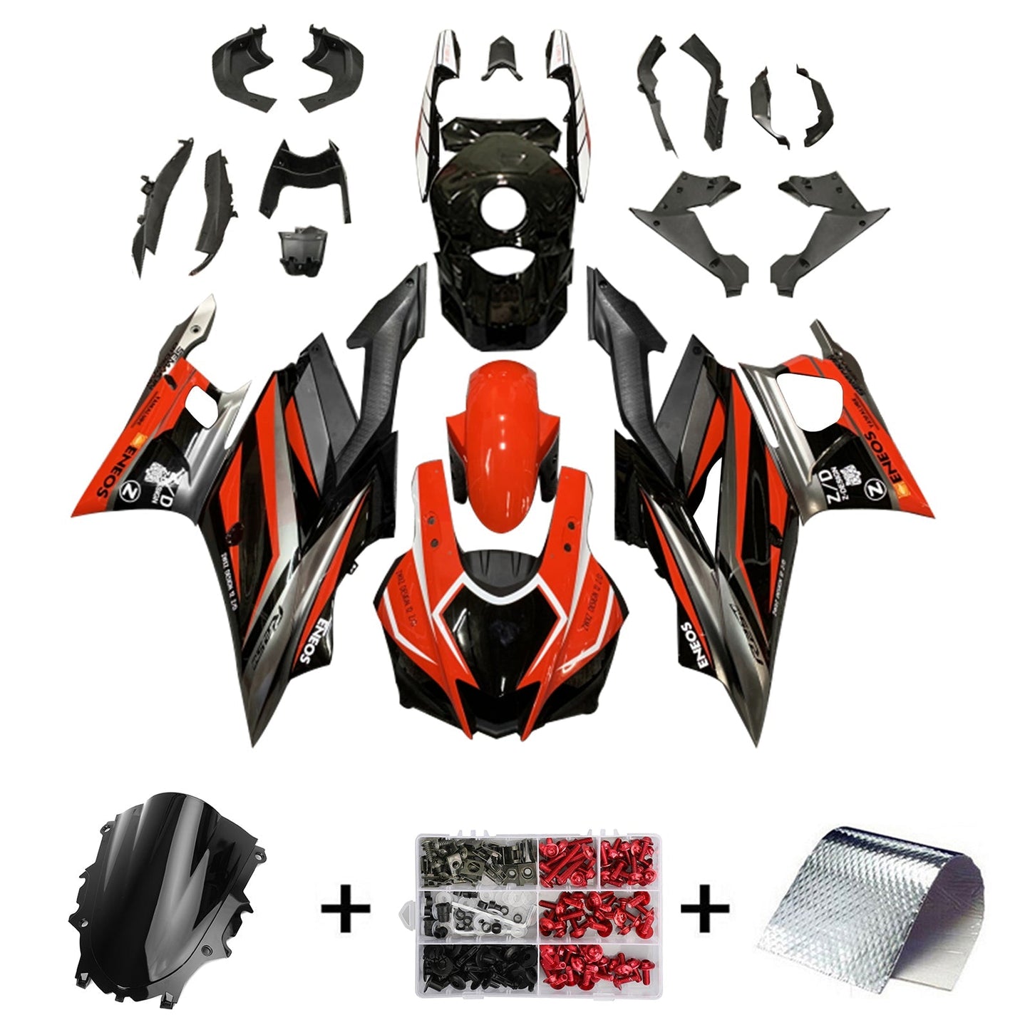 2022-2024 Yamaha YZF-R3 R25 Fairing Kit Bodywork Plastic ABS