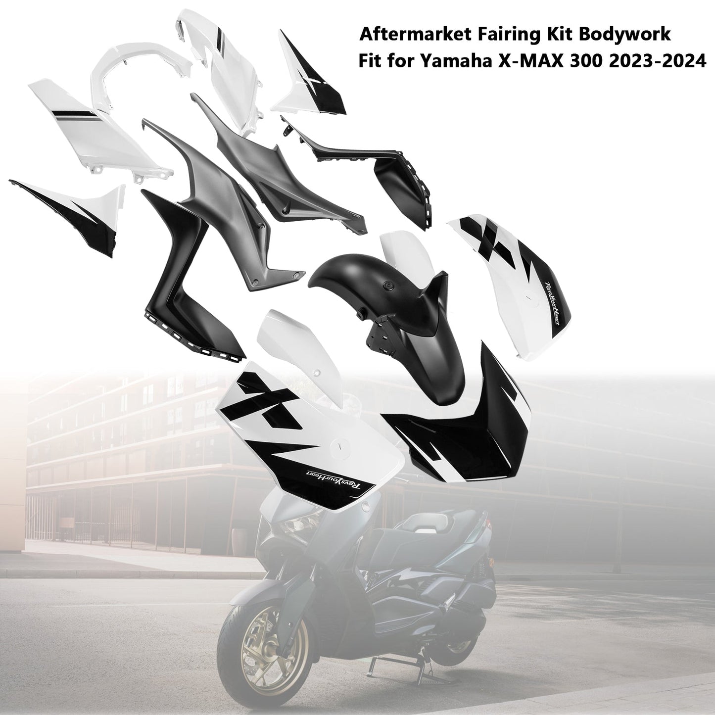2023-2024 Yamaha X-MAX 300 XMAX Fairing Kit