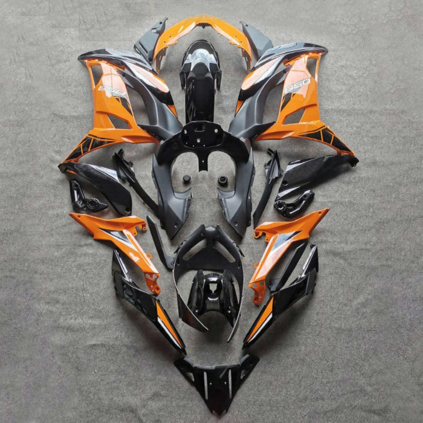 2017-2019 Fairing Kit Plastic for Kawasaki Ninja 650 ER-6F EX650 04# Generic