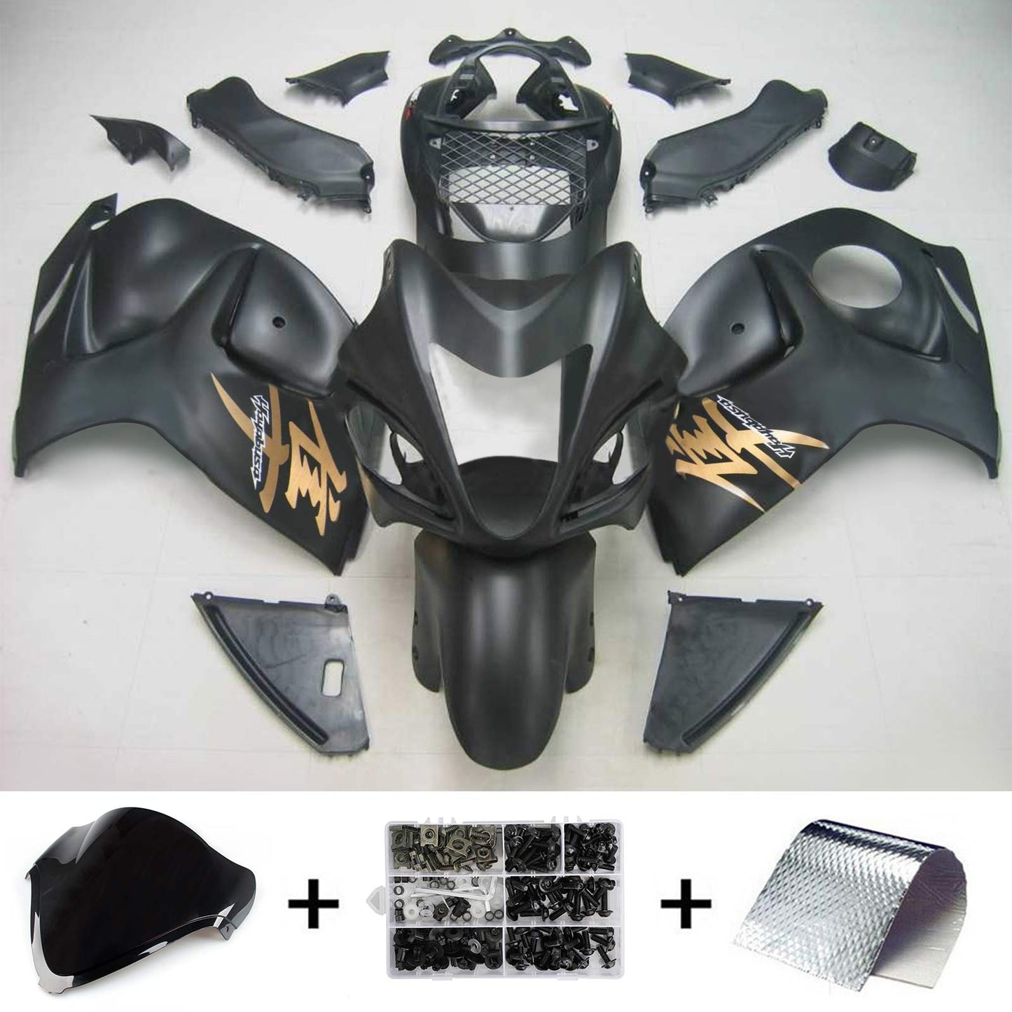 2008-2020 Suzuki Hayabusa GSXR1300 Fairing Kit Bodywork Plastic ABS
