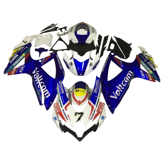 2008-2010 Suzuki GSXR 600/750 K8 Fairing Kit Bodywork Plastic ABS