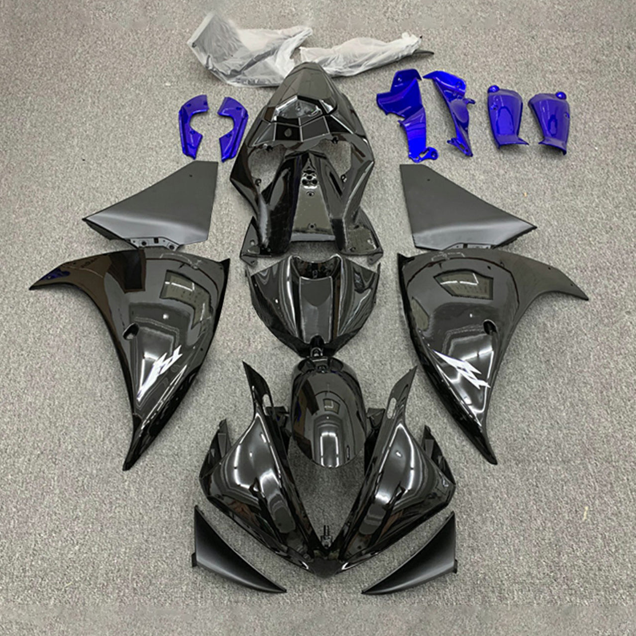 2009-2011 Yamaha YZF 1000 R1 Fairing Kit Bodywork Plastic ABS