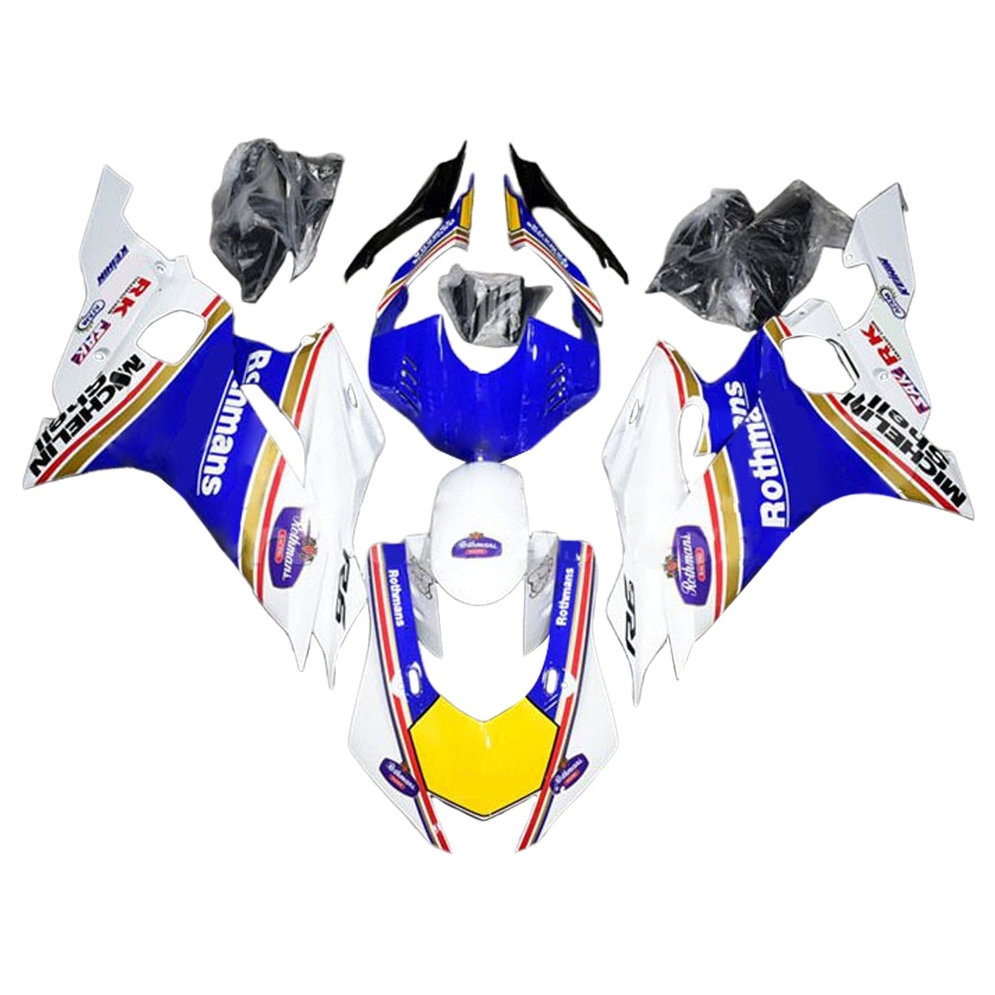 2017-2023 Yamaha YZF-R6 Fairing Kit Bodywork Plastic ABS