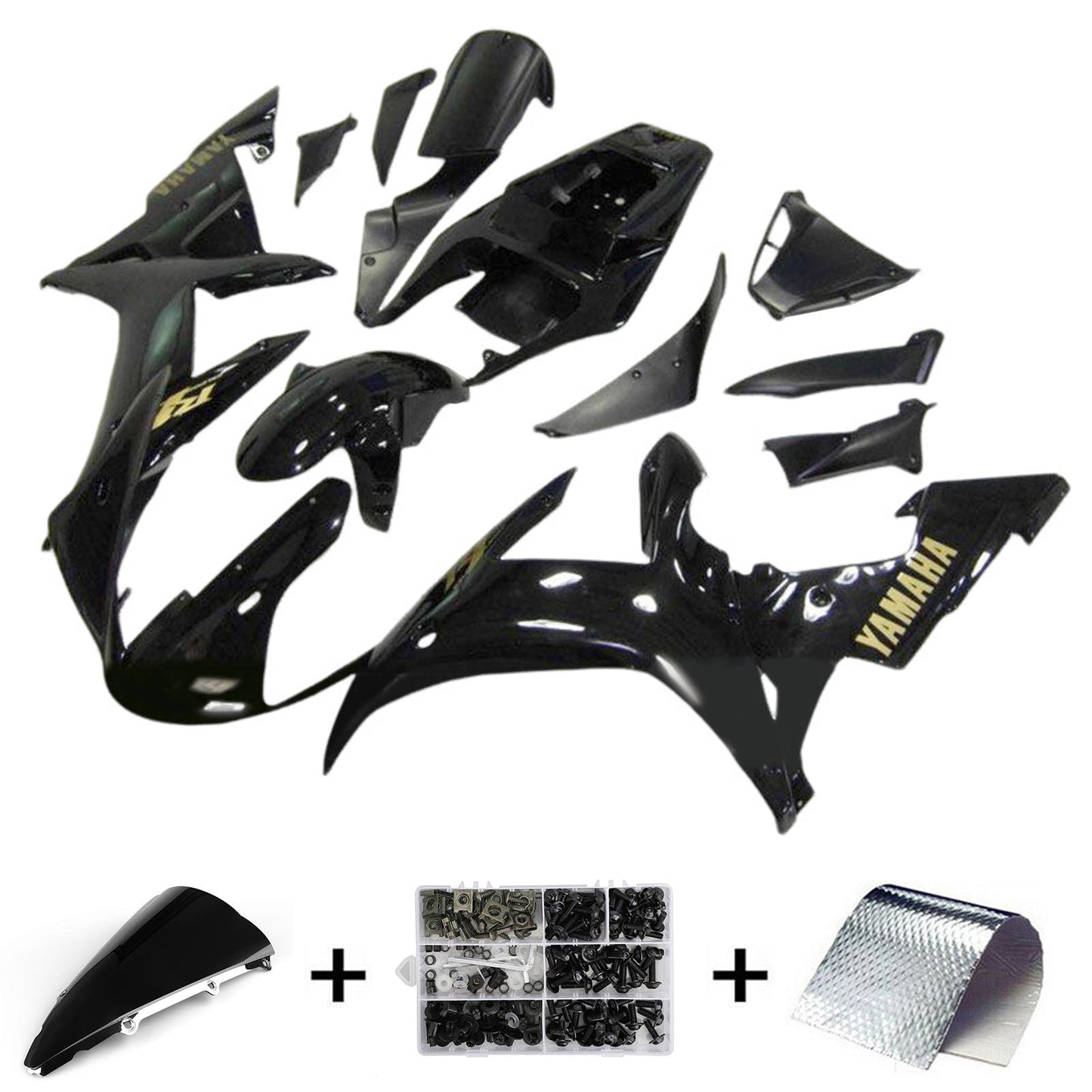 2002-2003 Yamaha YZF 1000 R1 Fairing Kit Bodywork Plastic ABS