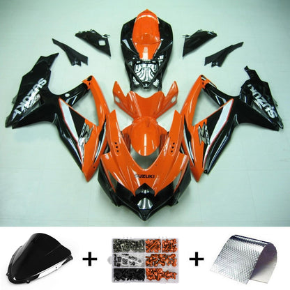 2008-2010 Suzuki GSXR 600/750 Fairing Kit Bodywork Plastic ABS K8