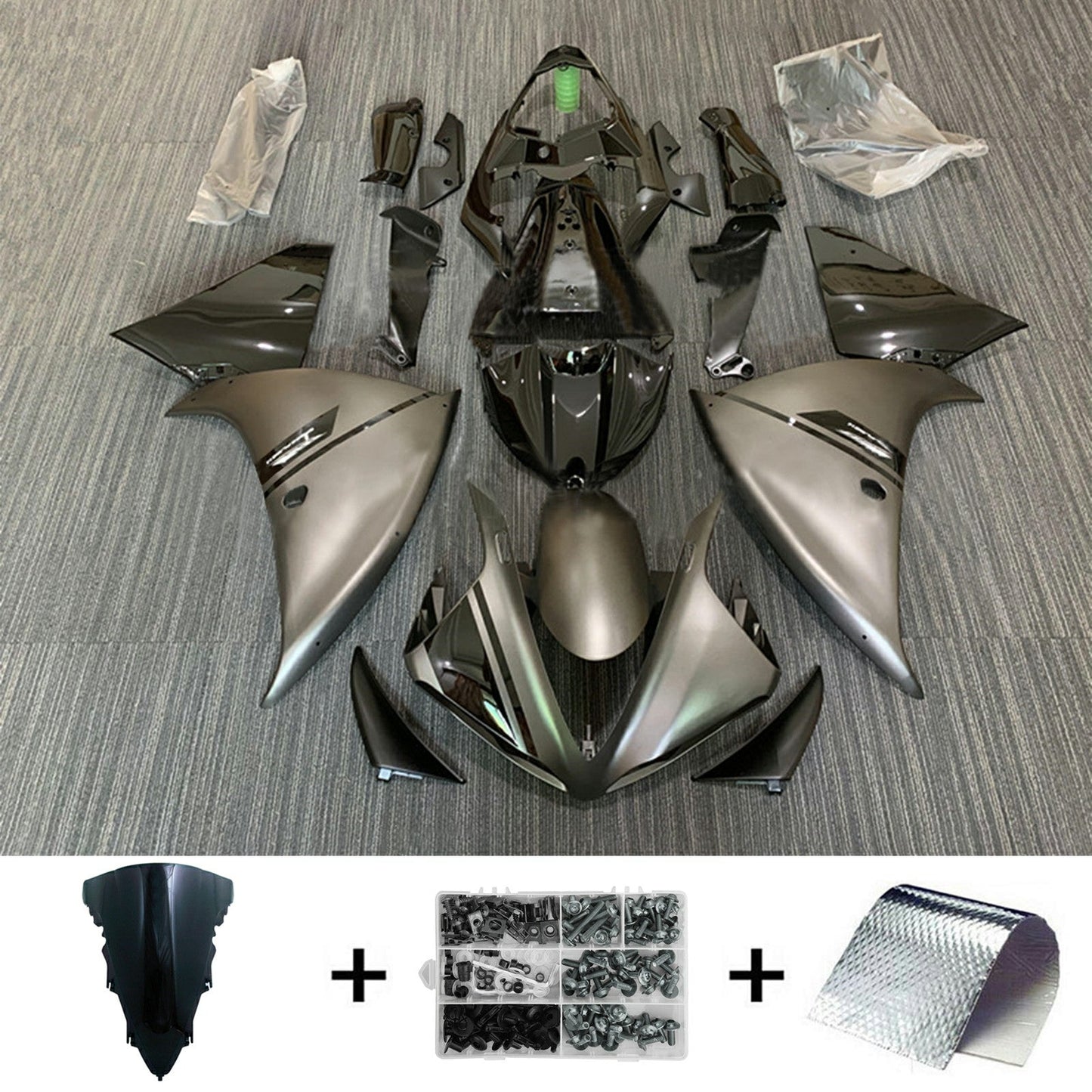 2009-2011 Yamaha YZF 1000 R1 Fairing Kit Bodywork Plastic ABS