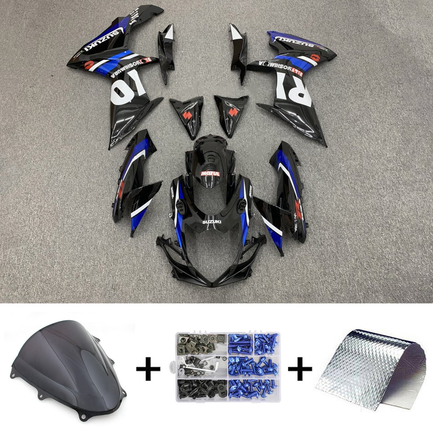 2011-2025 Suzuki GSXR 600/750 K11 Fairing Kit Bodywork Plastic ABS