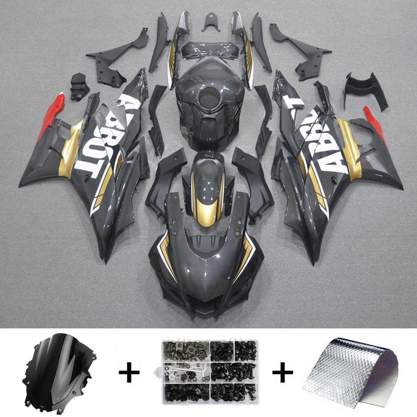 2022-2024 Yamaha YZF-R3 R25 Fairing Kit Bodywork Plastic ABS