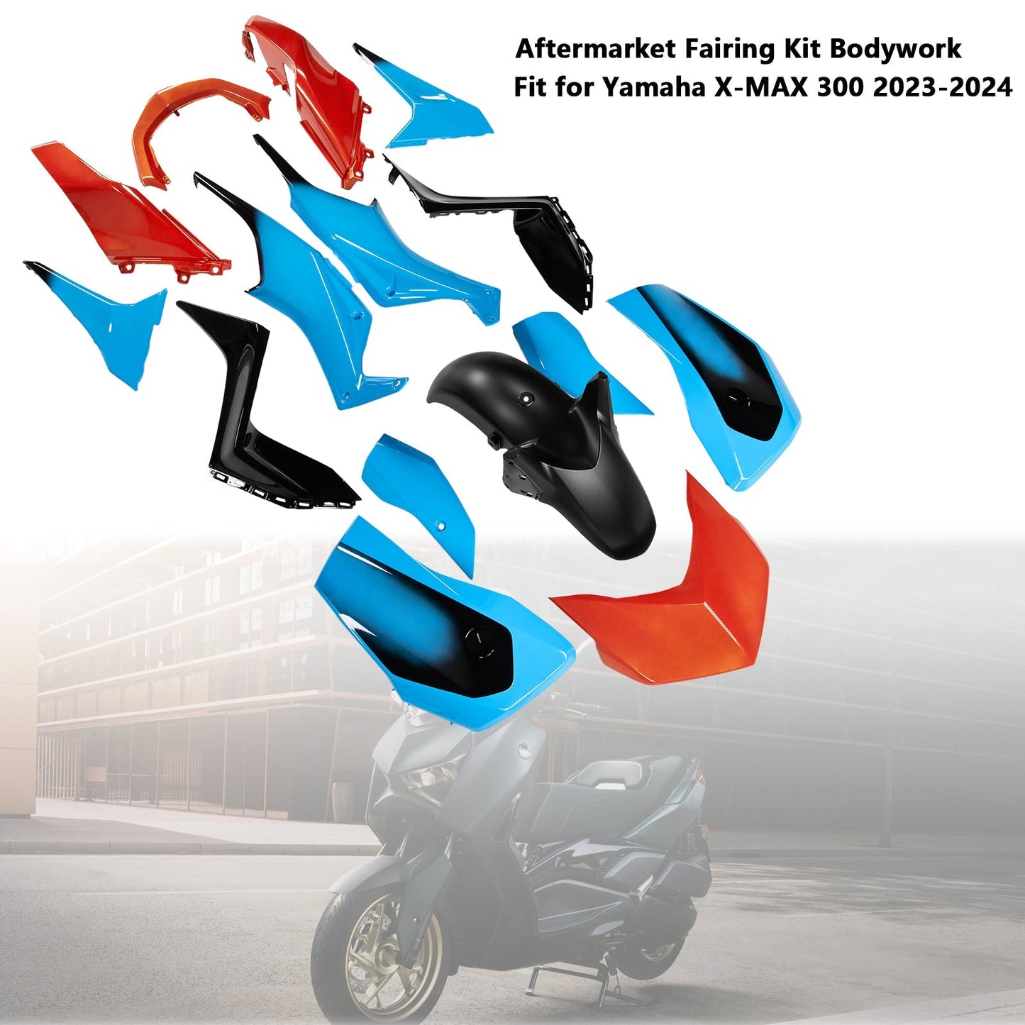 2023-2024 Yamaha X-MAX 300 XMAX Fairing Kit