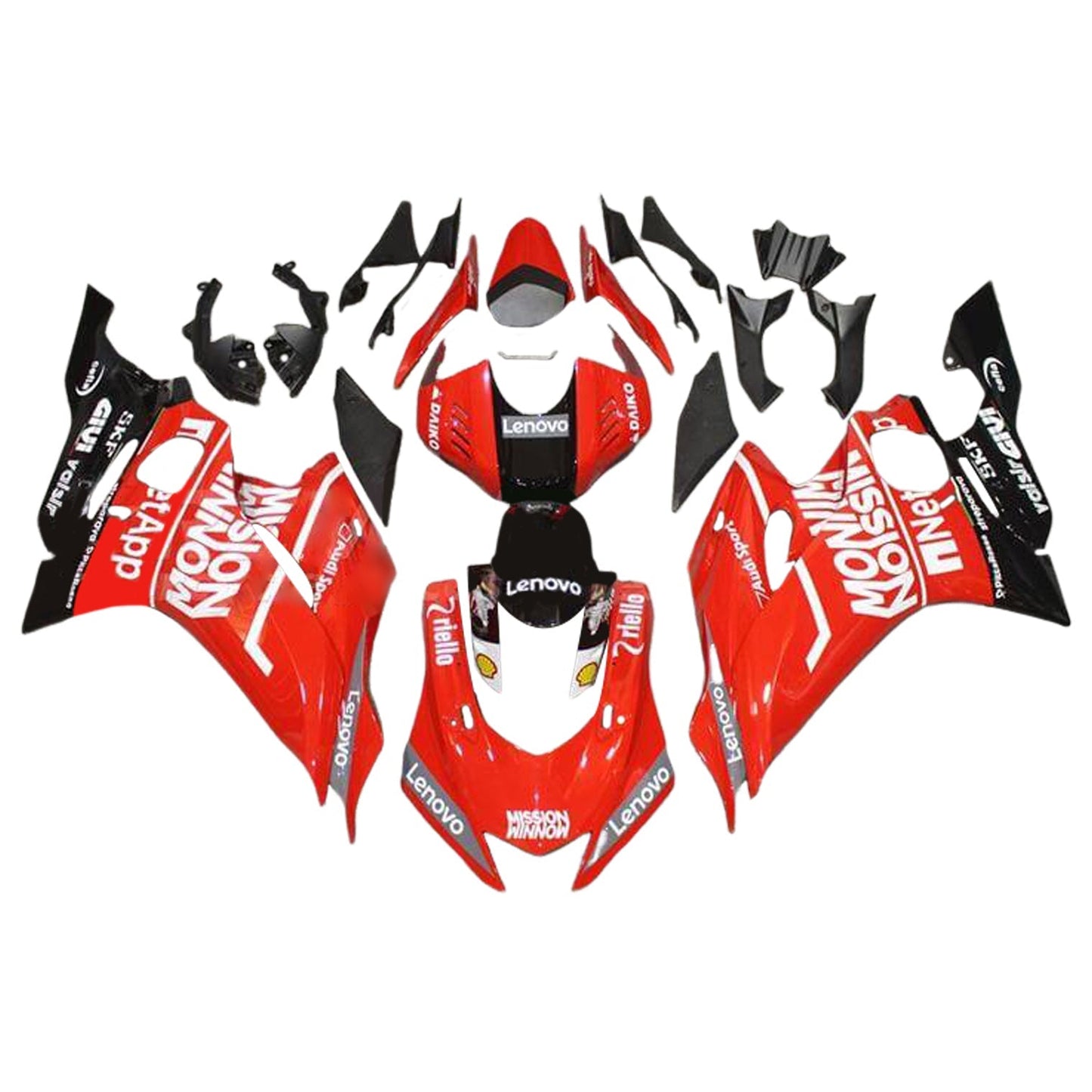 2017-2023 Yamaha YZF-R6 Fairing Kit Bodywork Plastic ABS