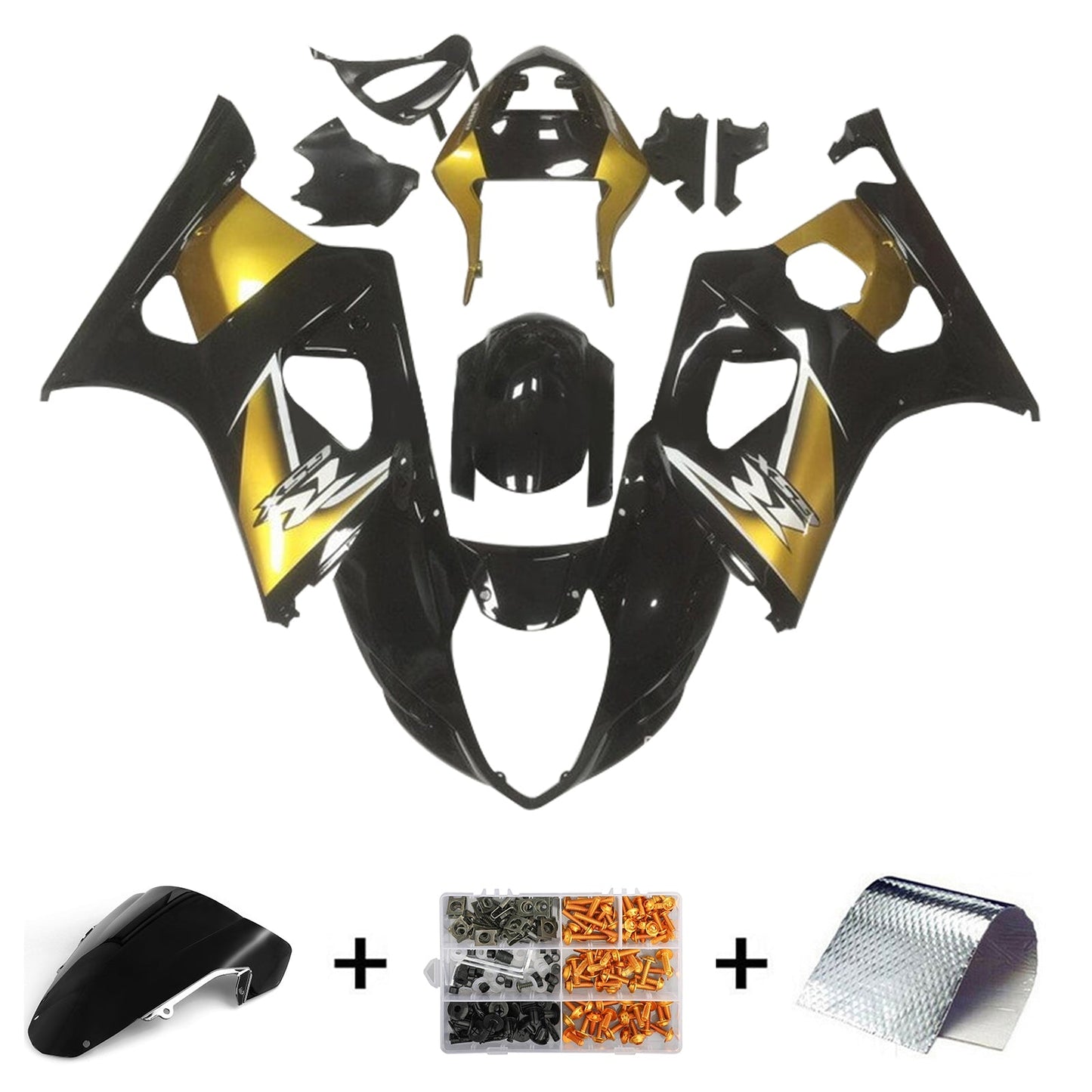 2003-2004 Suzuki GSXR1000 K3 Fairing Kit Bodywork Plastic ABS
