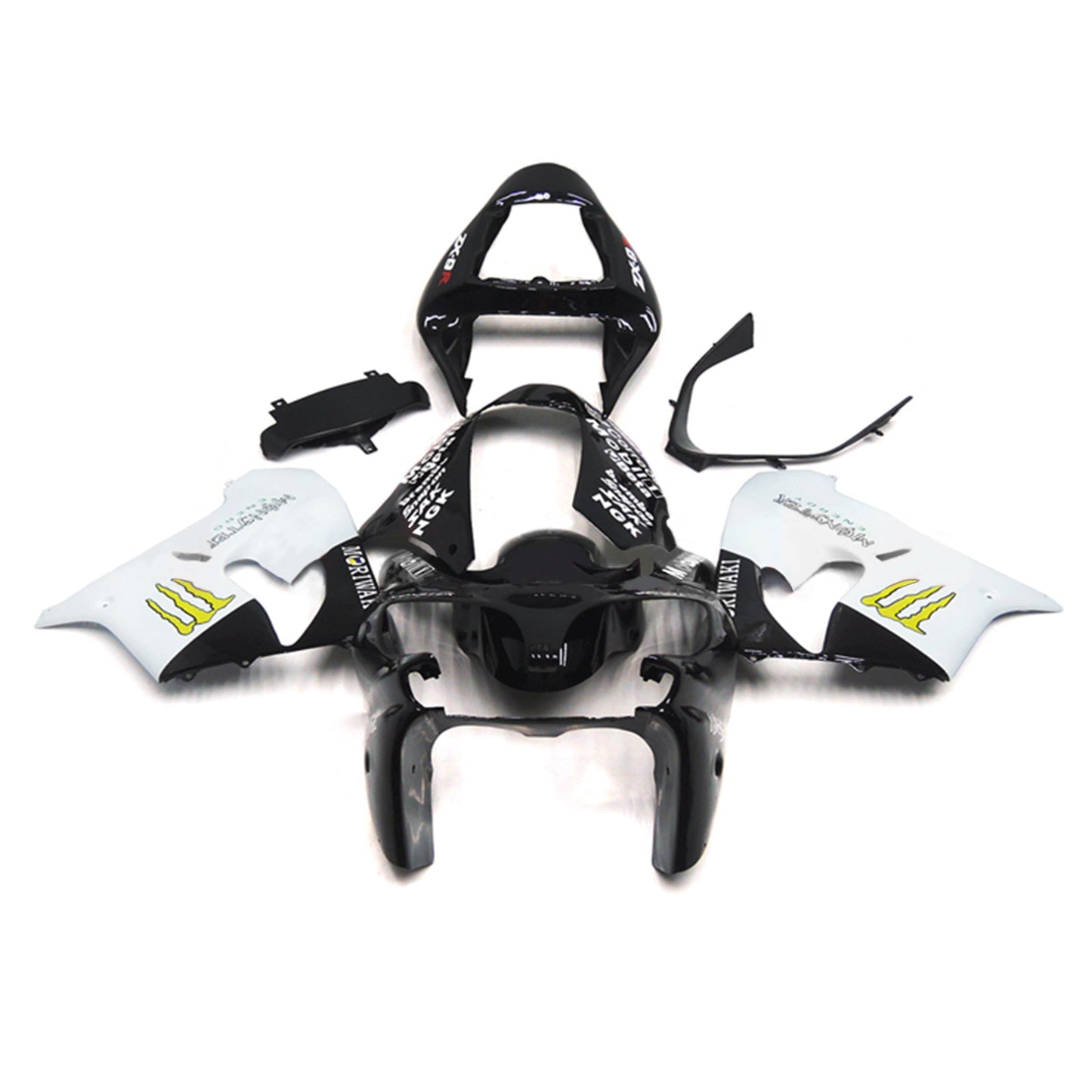 2002-2003 Kawasaki ZX9R Fairing Kit Bodywork Plastic ABS