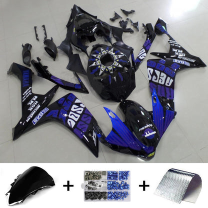 2007-2008 Yamaha YZF 1000 R1 Fairing Kit Bodywork Plastic ABS