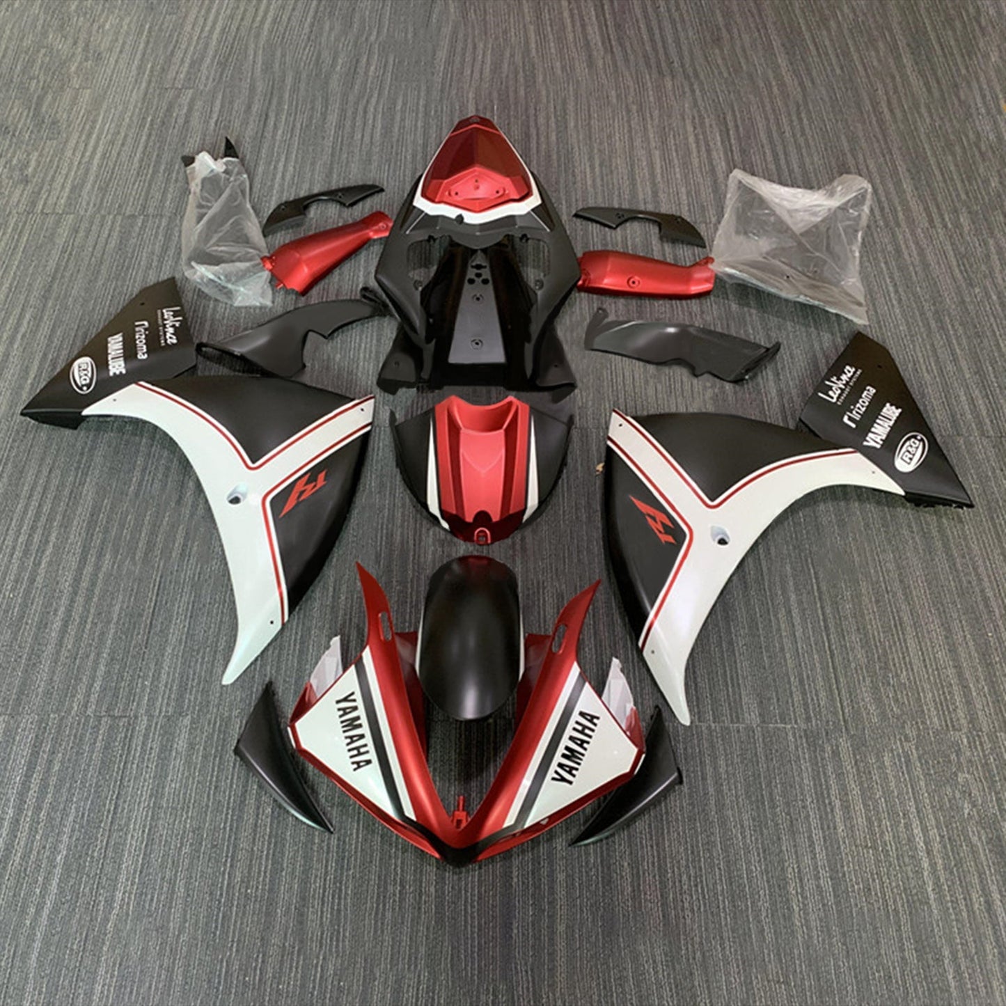 2012-2014 Yamaha YZF-R1 Fairing Kit Bodywork Plastic ABS