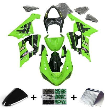 2005-2006 Kawasaki ZX6R 636 Fairing Kit Bodywork Plastic ABS