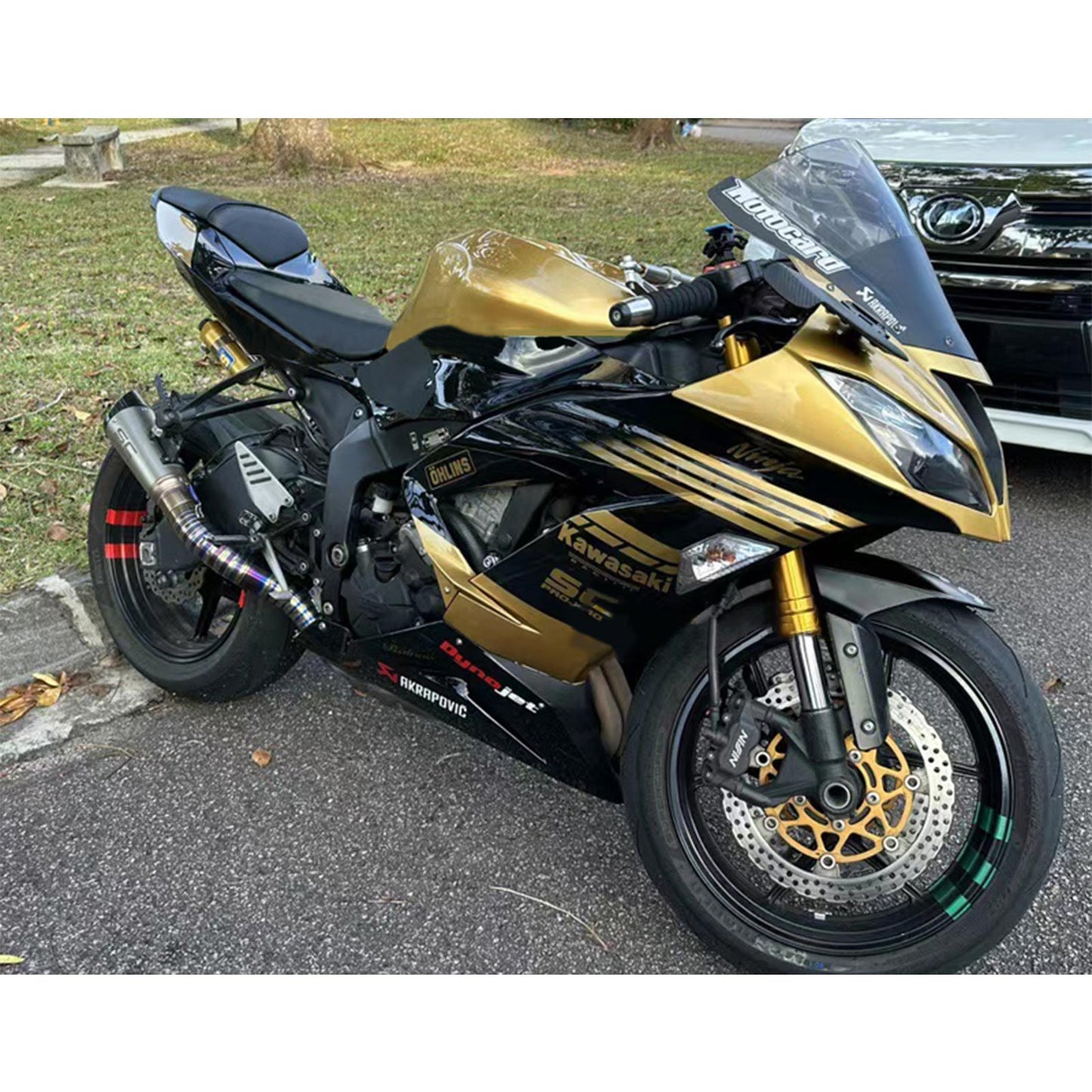2013-2018 Kawasaki ZX6R 636 Fairing Kit Bodywork Plastic ABS