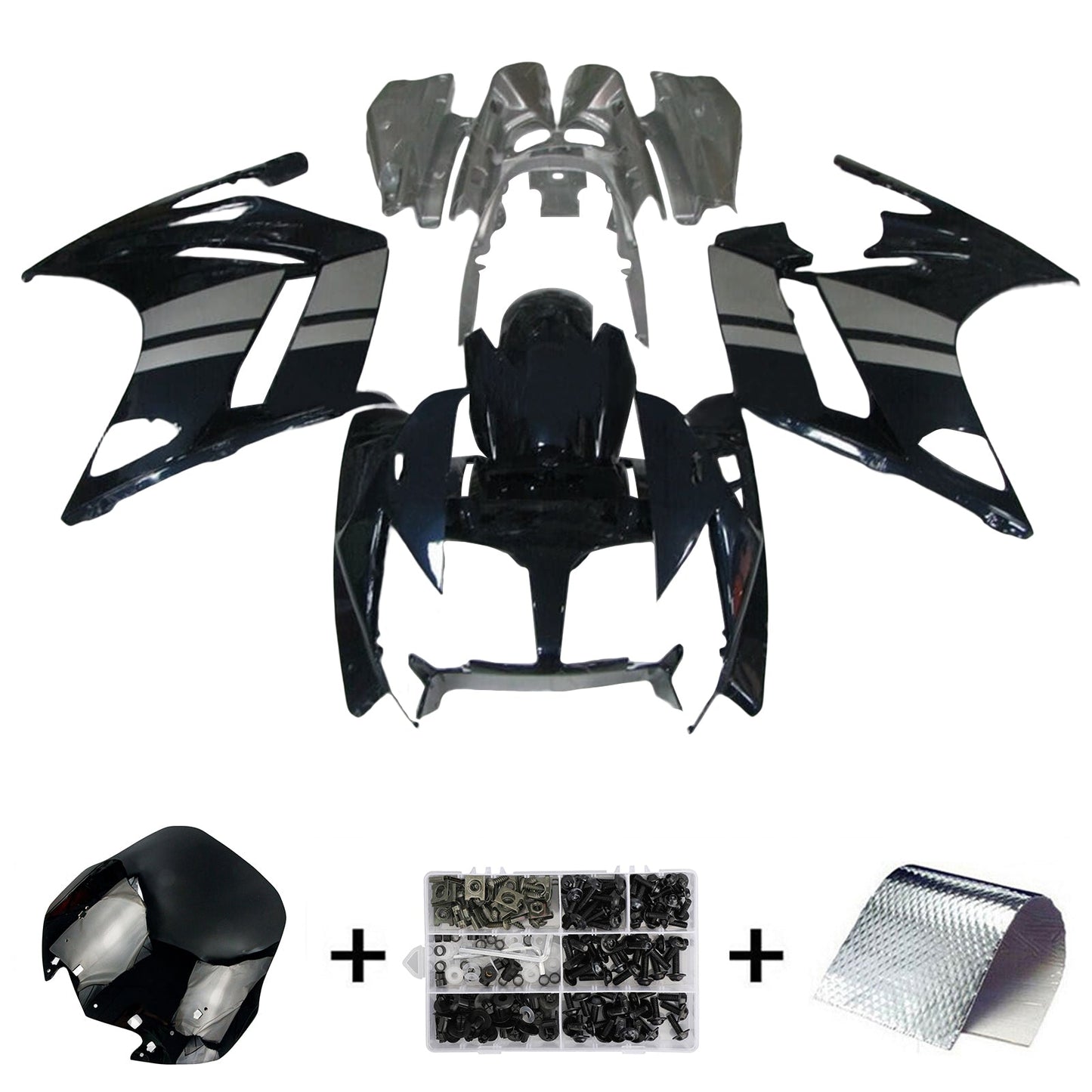 2007-2011 Yamaha FJR1300 Fairing Kit Bodywork Plastic ABS