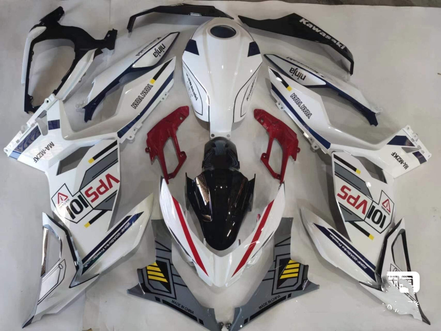 2018-2024  Kawasaki EX400 Ninja400 Fairing Kit Bodywork Plastic ABS