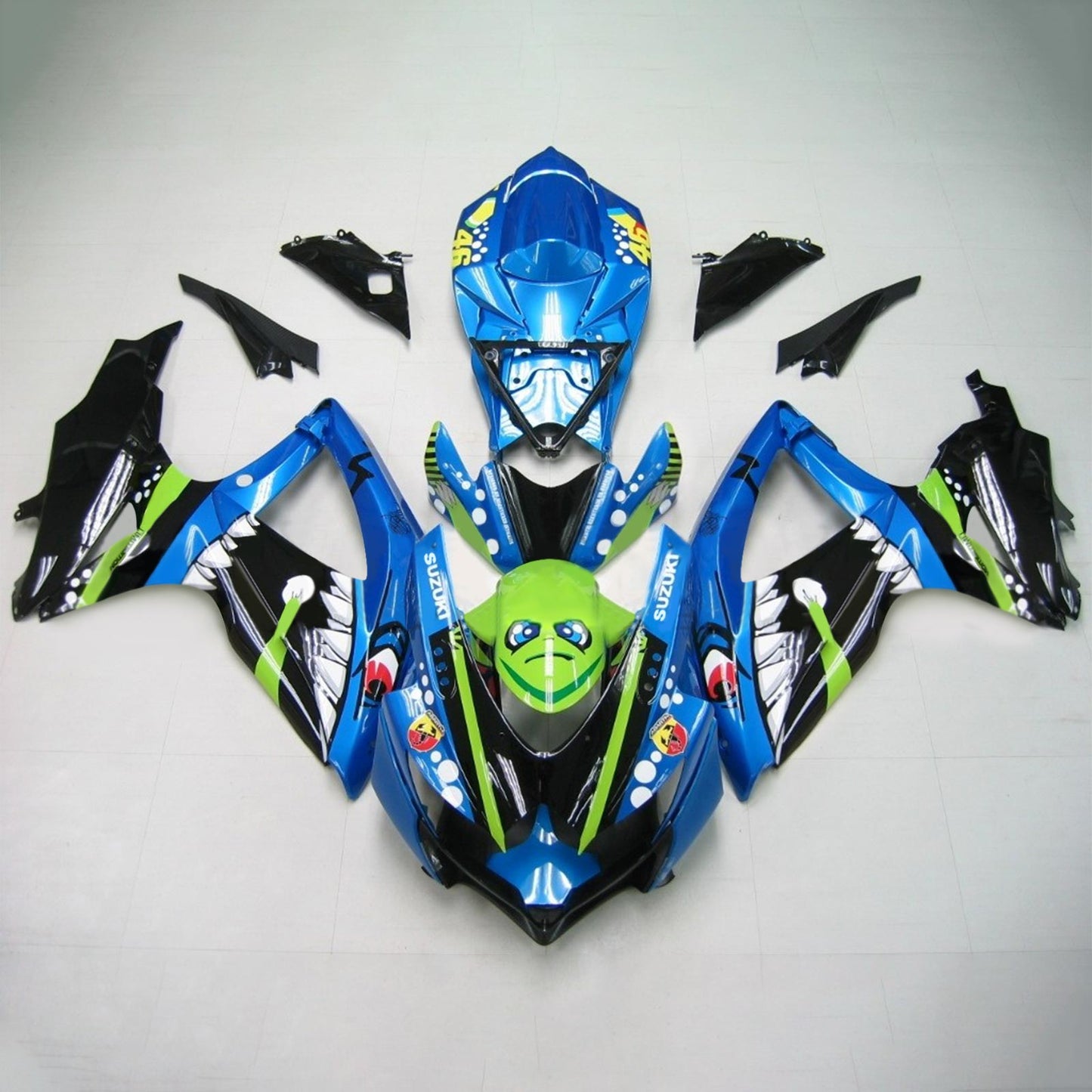 2008-2010 Suzuki GSXR 600/750 K8 Fairing Kit Bodywork Plastic ABS