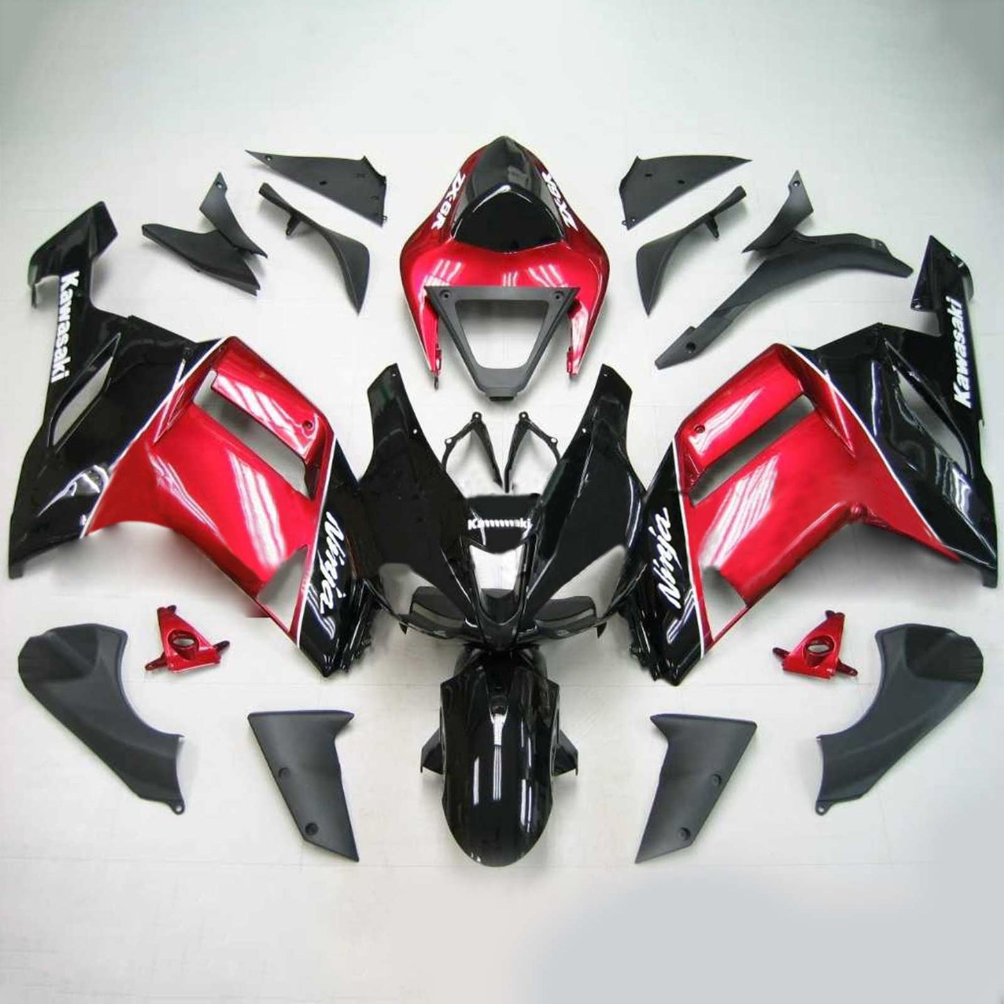2007-2008 Fairing Kit For Kawasaki ZX6R 636 Generic