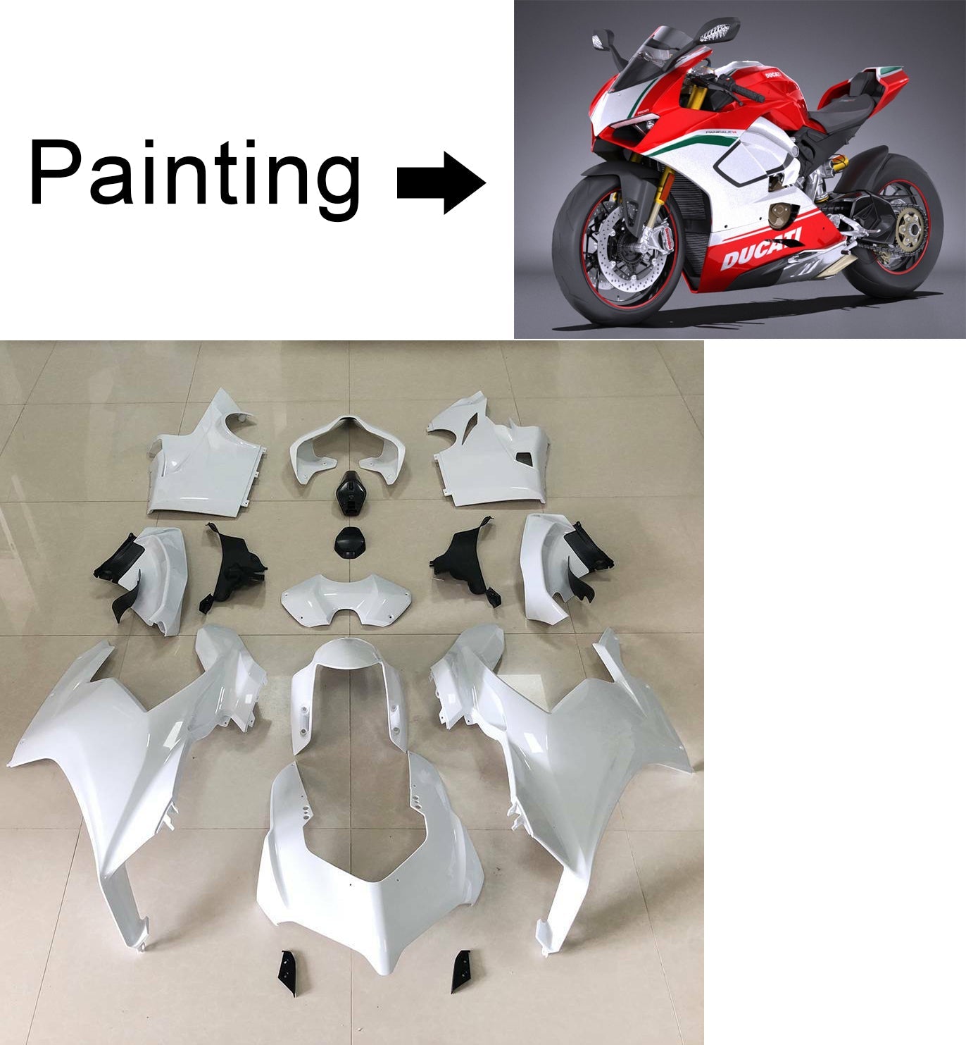 2018-2019 Ducati Panigale V4 V4S V4SP Fairing Kit Bodywork