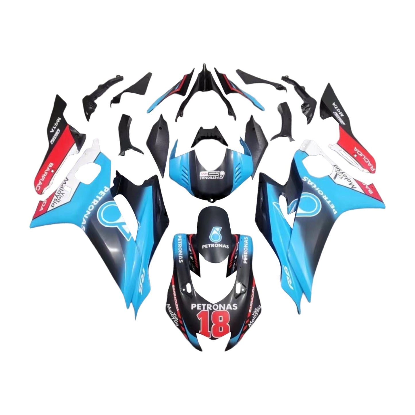 2017-2023 Yamaha YZF-R6 Fairing Kit Bodywork Plastic ABS