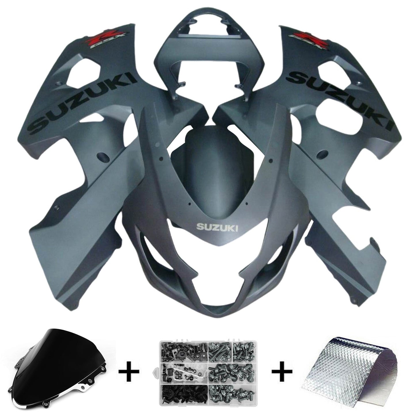 2004-2005 Suzuki GSXR 600/750 K4 Fairing Kit Bodywork Plastic ABS