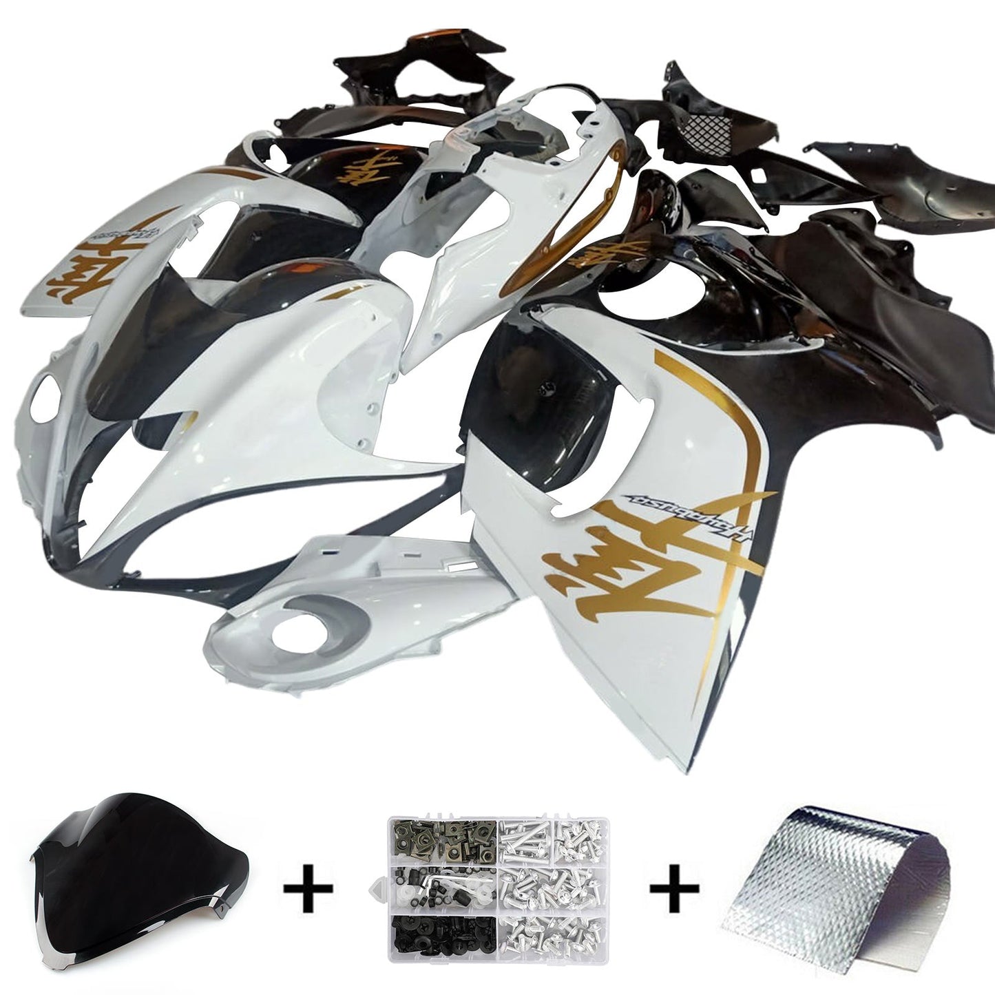 2008-2020 Suzuki Hayabusa GSX1300R Fairing Kit Bodywork Plastic ABS