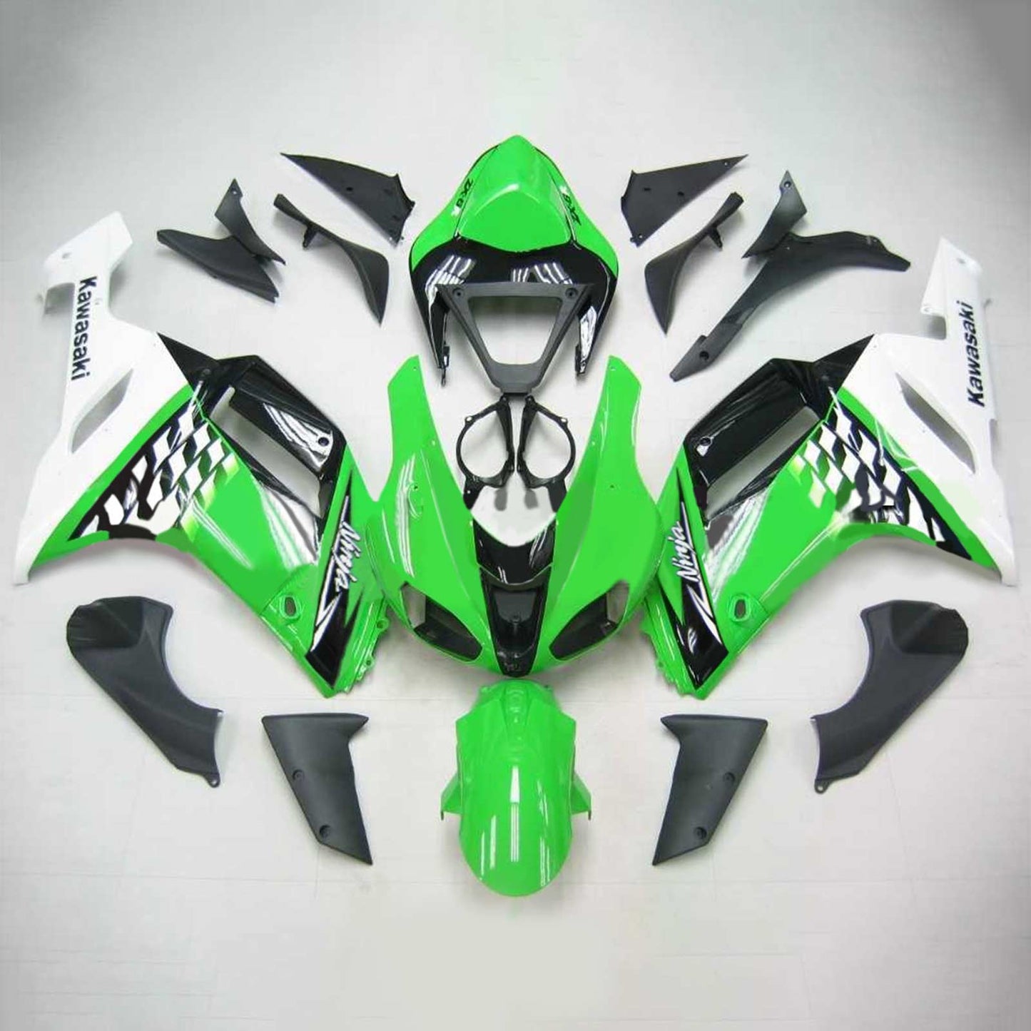 2007-2008 Fairing Kit For Kawasaki ZX6R 636 Generic
